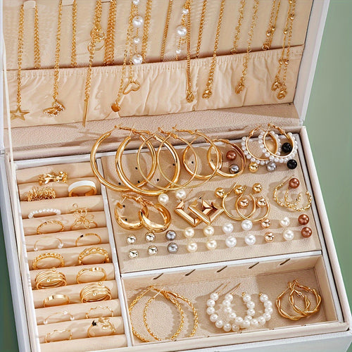 86-Piece Elegant Women’s Jewelry Set