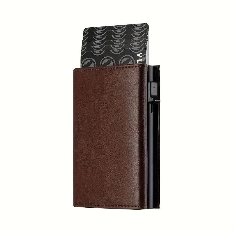 MEN'S RFID POP-UP CARD WALLET